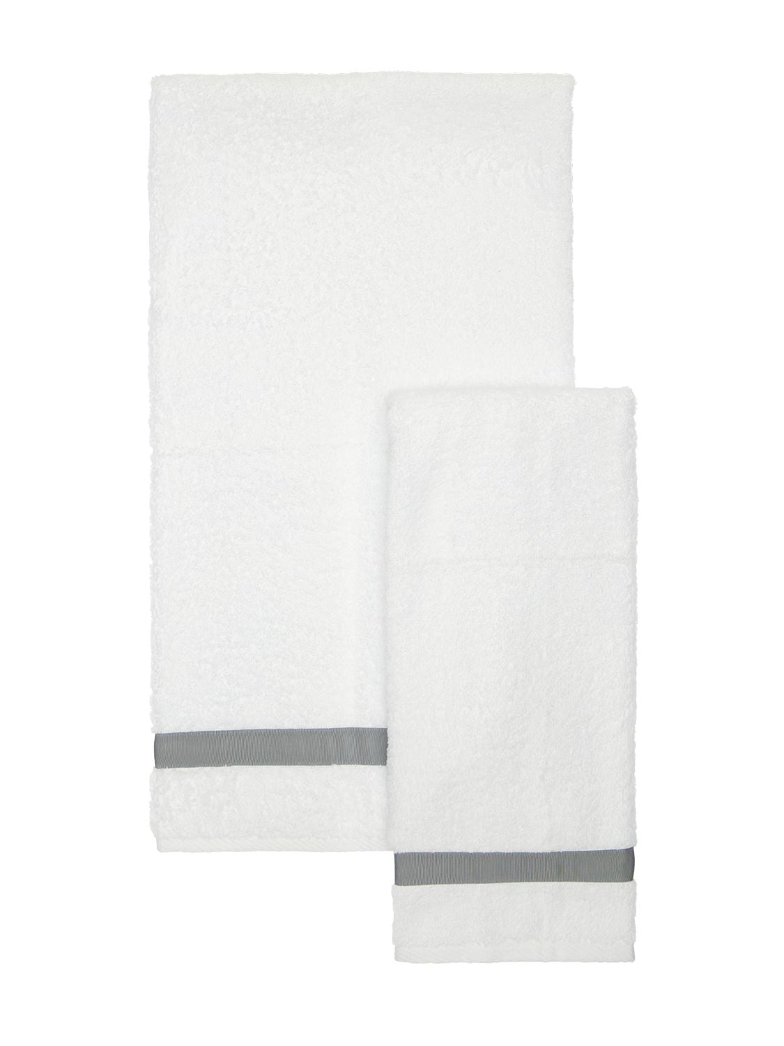 Set Of 2 Cotton Terrycloth Towels - ALESSANDRO DI MARCO - Modalova
