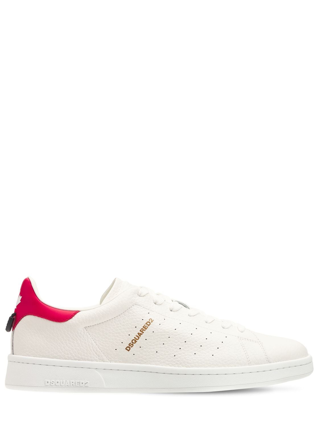 Boxer Leather Low-top Sneakers - DSQUARED2 - Modalova