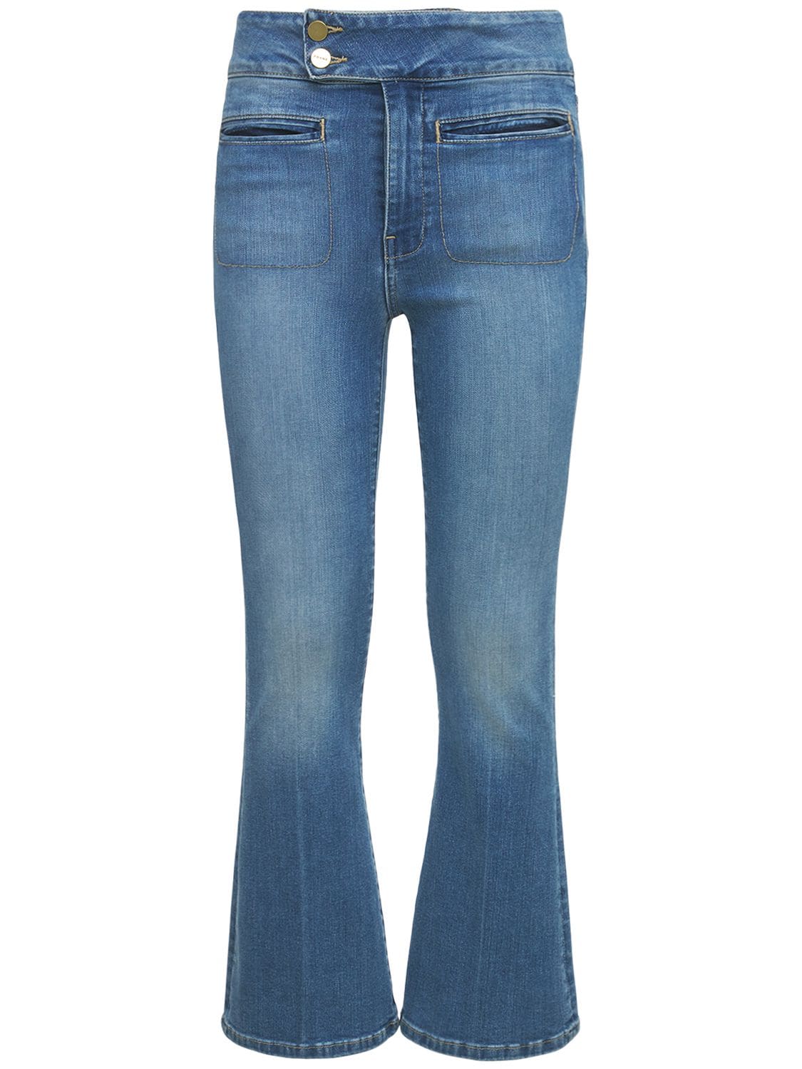 Mujer Jeans Cropped Acampanados Le Hardy 25 - FRAME - Modalova