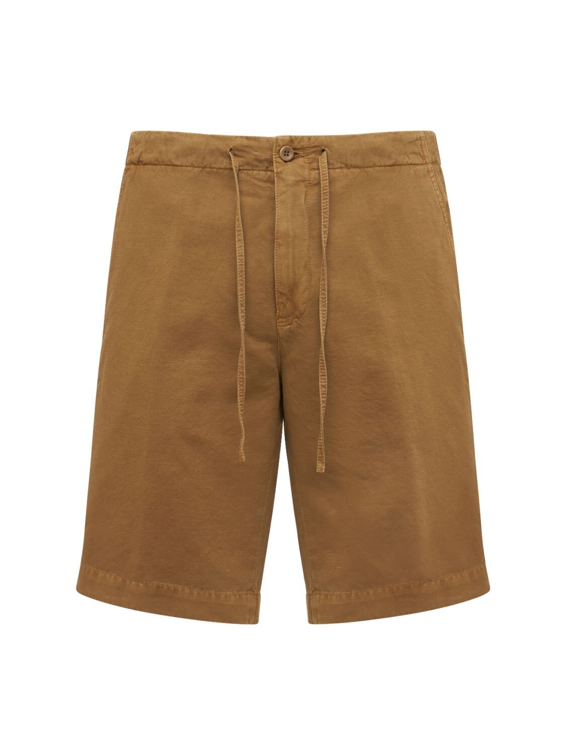 Linen & Cotton Bermuda Shorts - LORO PIANA - Modalova