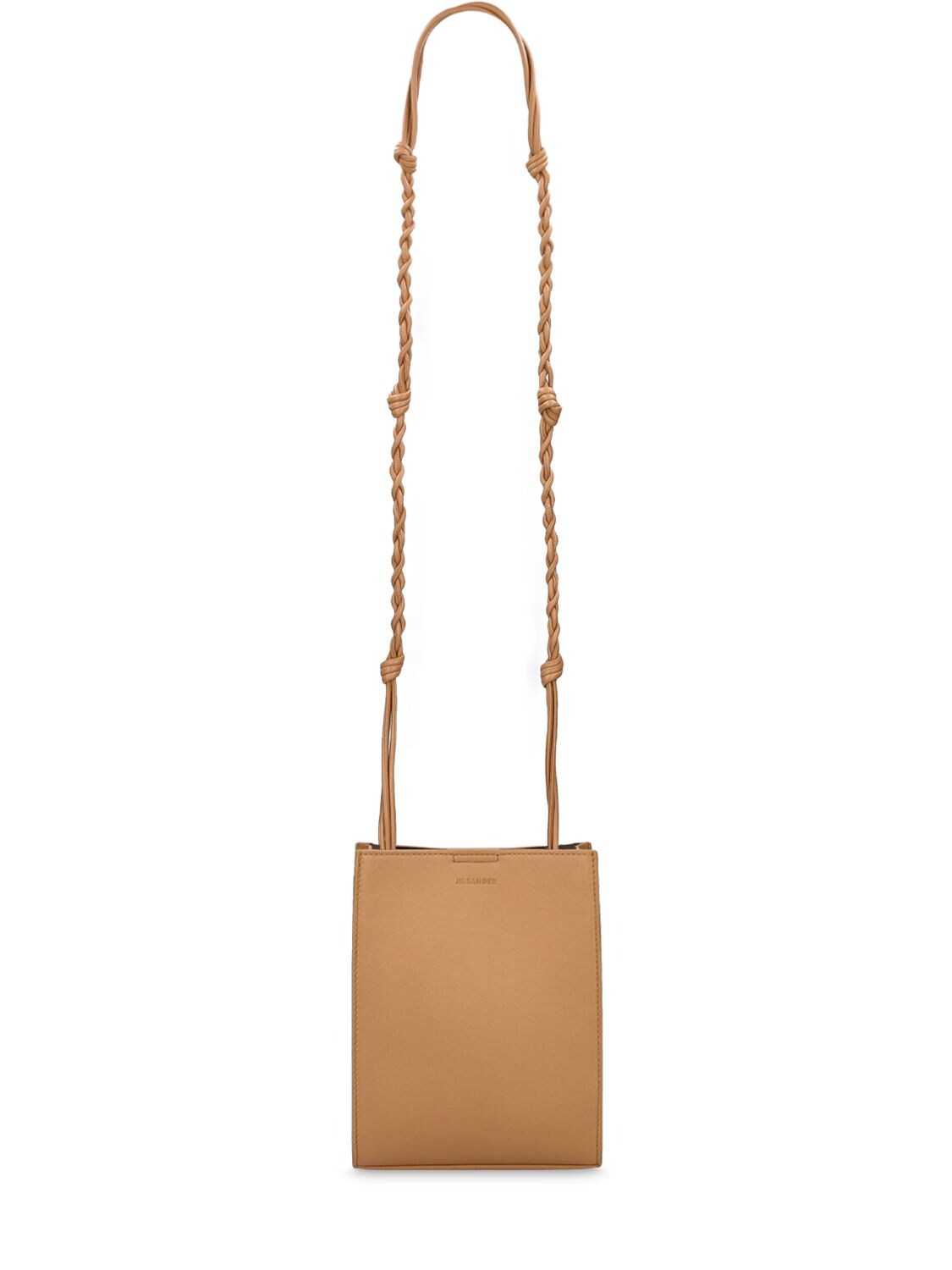 Small Tangle Leather Shoulder Bag - JIL SANDER - Modalova