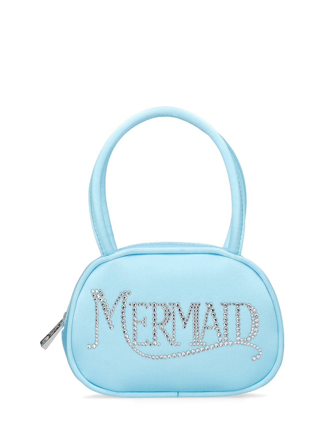 Superamini Mermaid Satin Top Handle Bag - AMINA MUADDI - Modalova