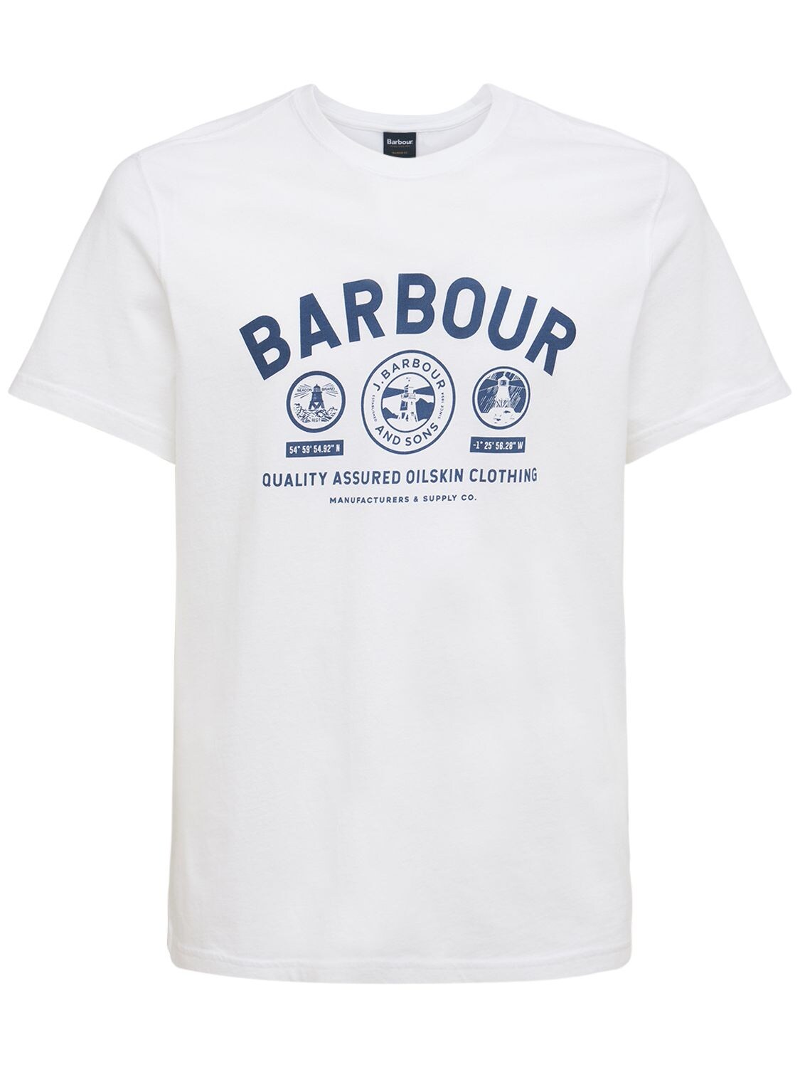 Hombre Camiseta Keelson De Algodón Xl - BARBOUR - Modalova