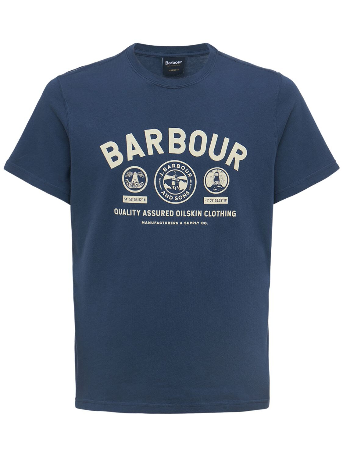 Hombre Camiseta Keelson De Algodón Xxl - BARBOUR - Modalova