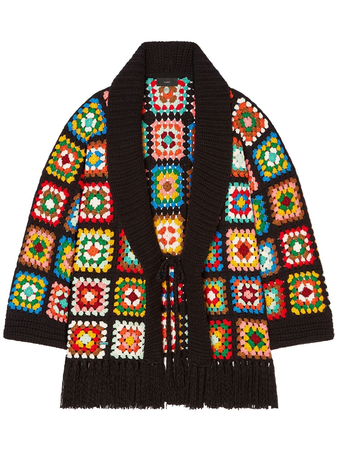 Positive Vibes Cotton Crochet Cardigan - ALANUI - Modalova