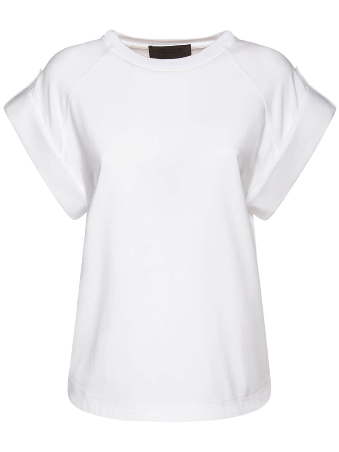 Mujer Camiseta De Jersey De Algodón Orgánico 36 - ALBERTA FERRETTI - Modalova