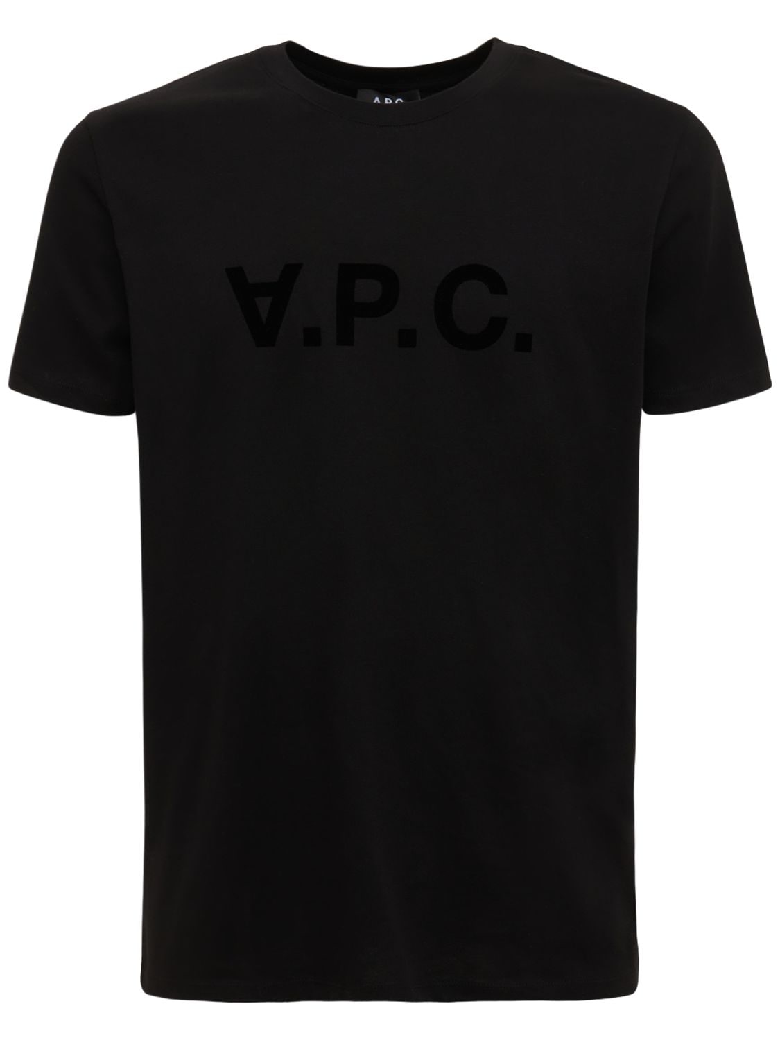 Hombre Camiseta De Algodón Con Logo Flocado S - A.P.C. - Modalova