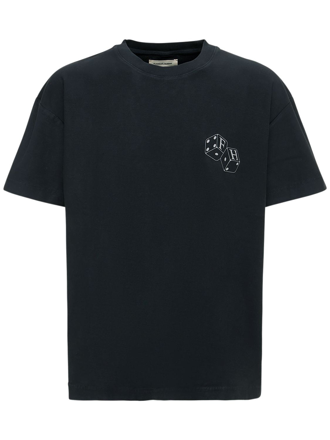 Hombre Camiseta De Algodón Estampada M - FLANEUR HOMME - Modalova