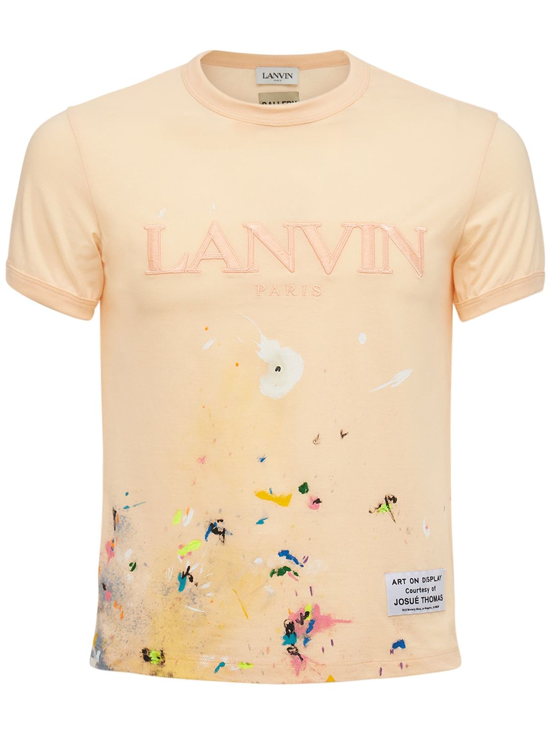 Handbemaltes T-shirt - GALLERY DEPT X LANVIN - Modalova
