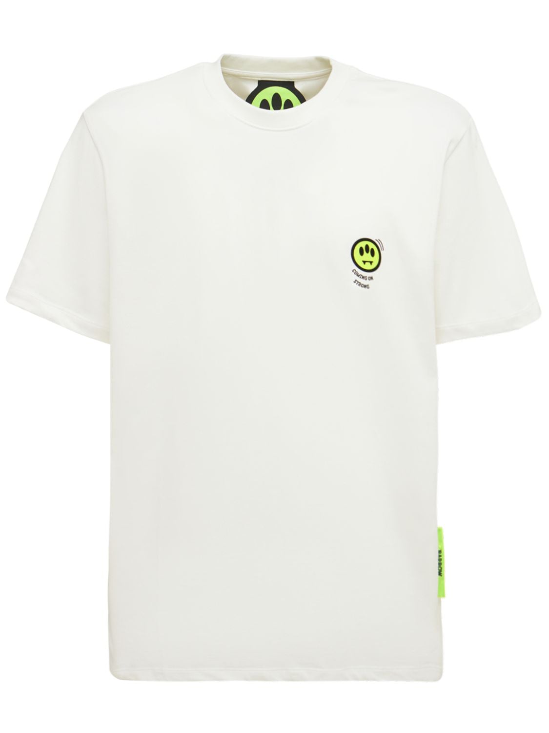 Hombre Camiseta De Algodón Con Logo Estampado S - BARROW - Modalova