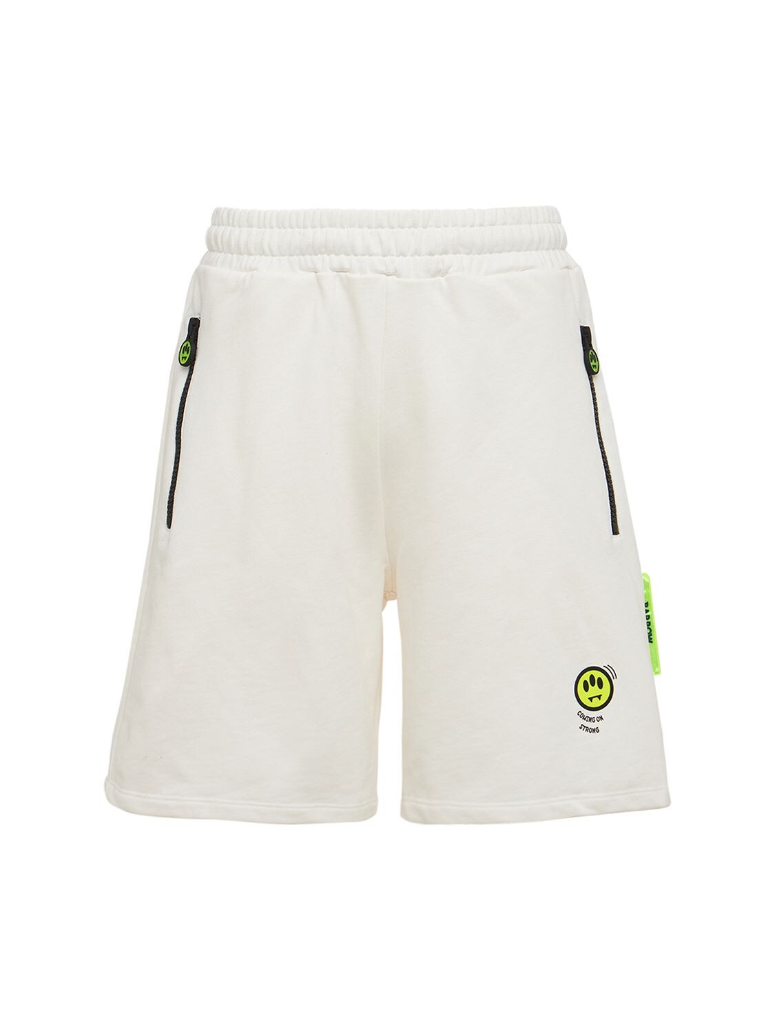 Cotton Logo Sweat Shorts - BARROW - Modalova