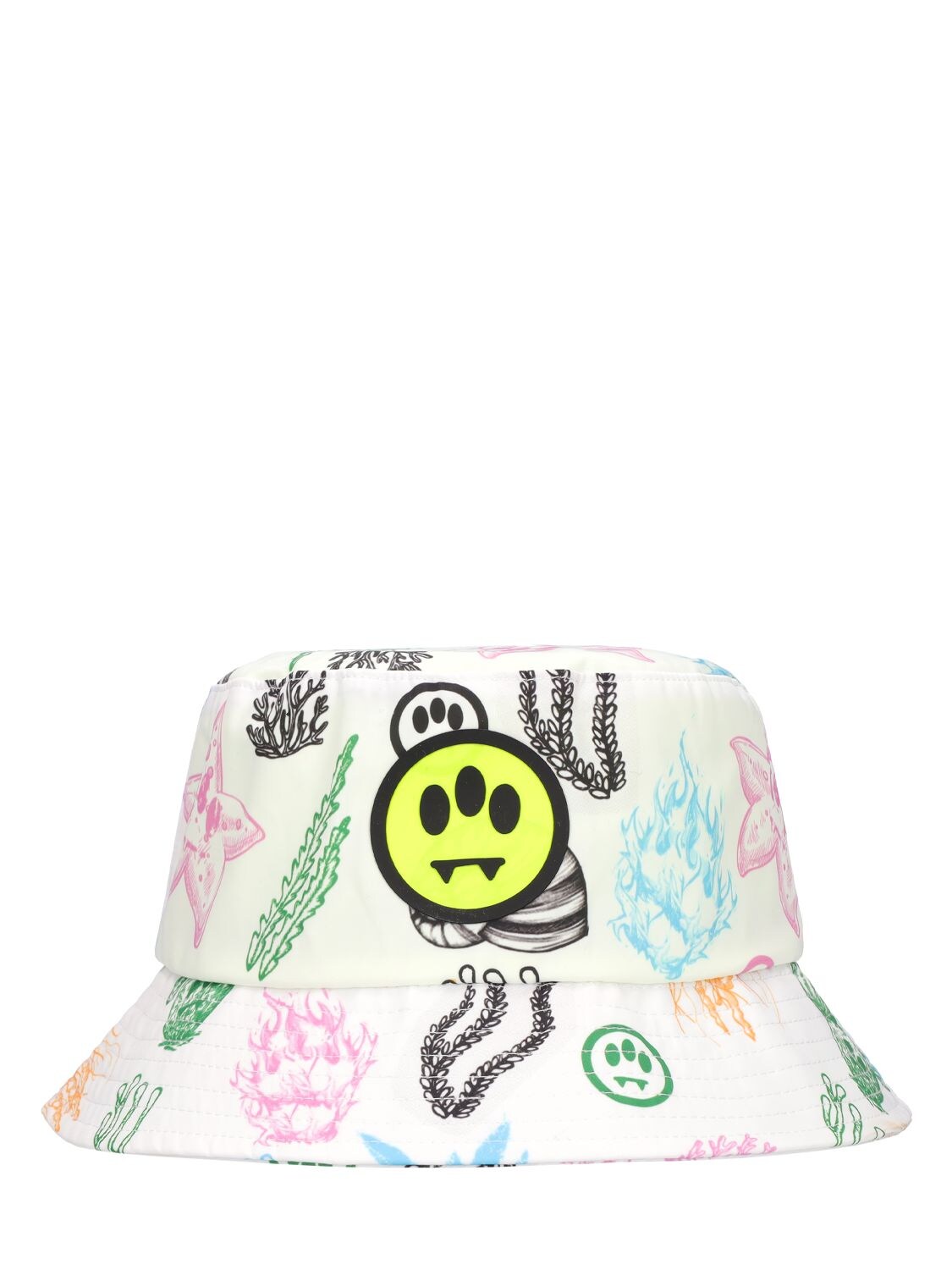 Shell Logo Printed Nylon Bucket Hat - BARROW - Modalova
