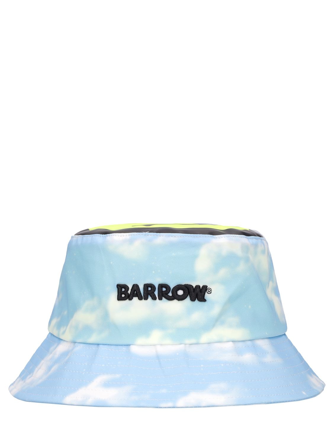 Cloud Logo Printed Nylon Bucket Hat - BARROW - Modalova