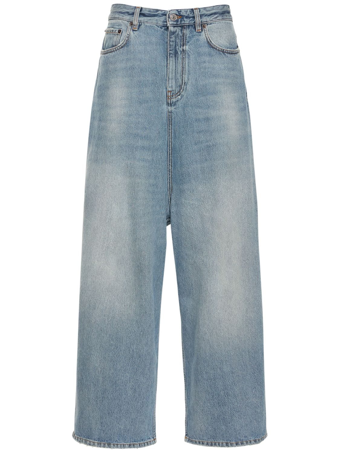 Jeans In Denim Vintage - BALENCIAGA - Modalova