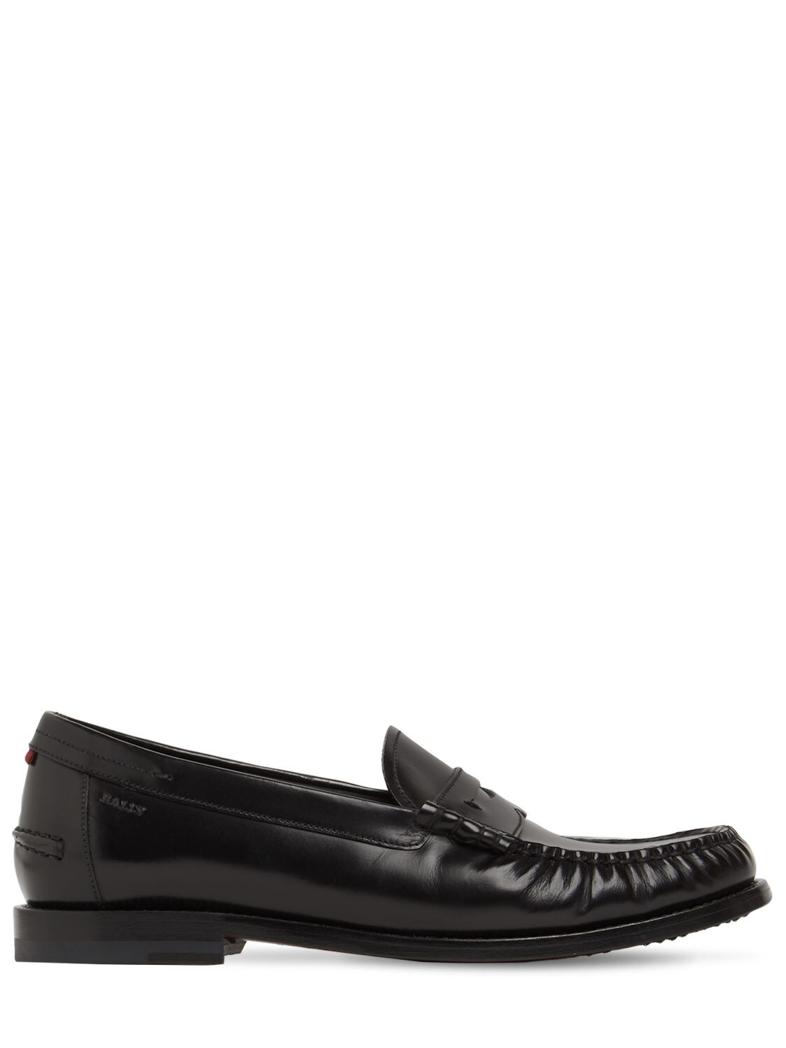 Mm Coelo Brushed Leather Loafers - BALLY - Modalova