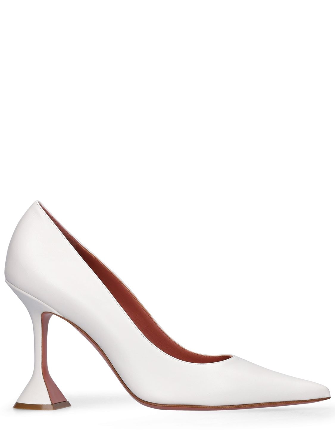 Mujer Zapatos De Tacón Ami De Piel 95mm 35.5 - AMINA MUADDI - Modalova