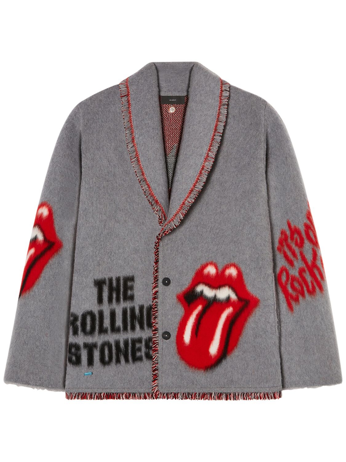 Hombre Cárdigan Rolling Stones De Lana / S - ALANUI - Modalova