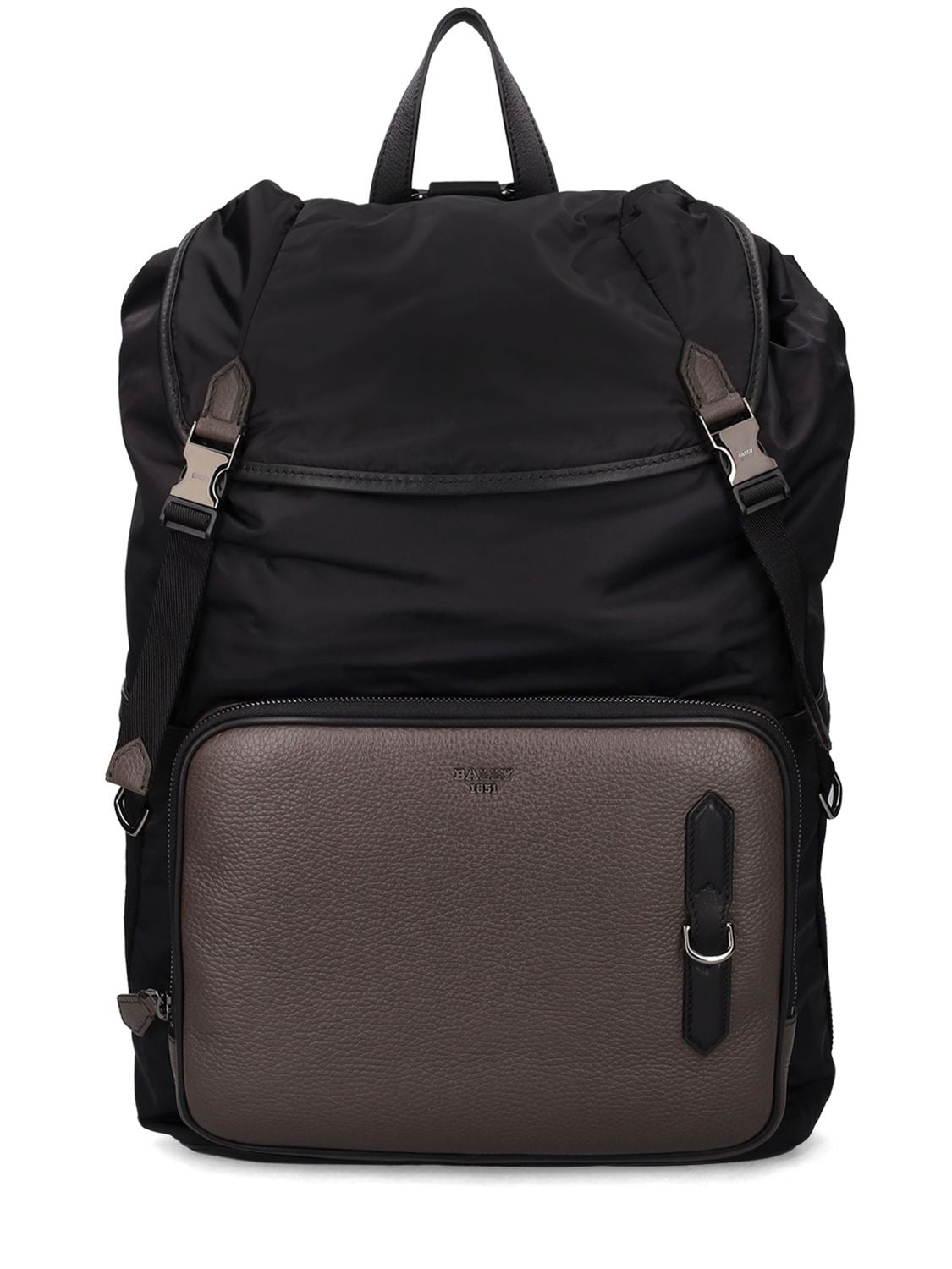 Bergmann Nylon & Leather Backpack - BALLY - Modalova