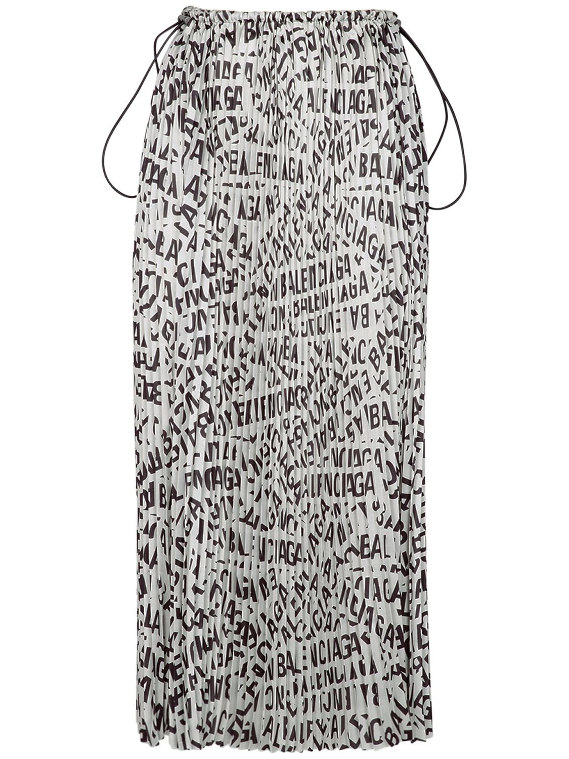 Tube Pleated Drawstring Skirt - BALENCIAGA - Modalova