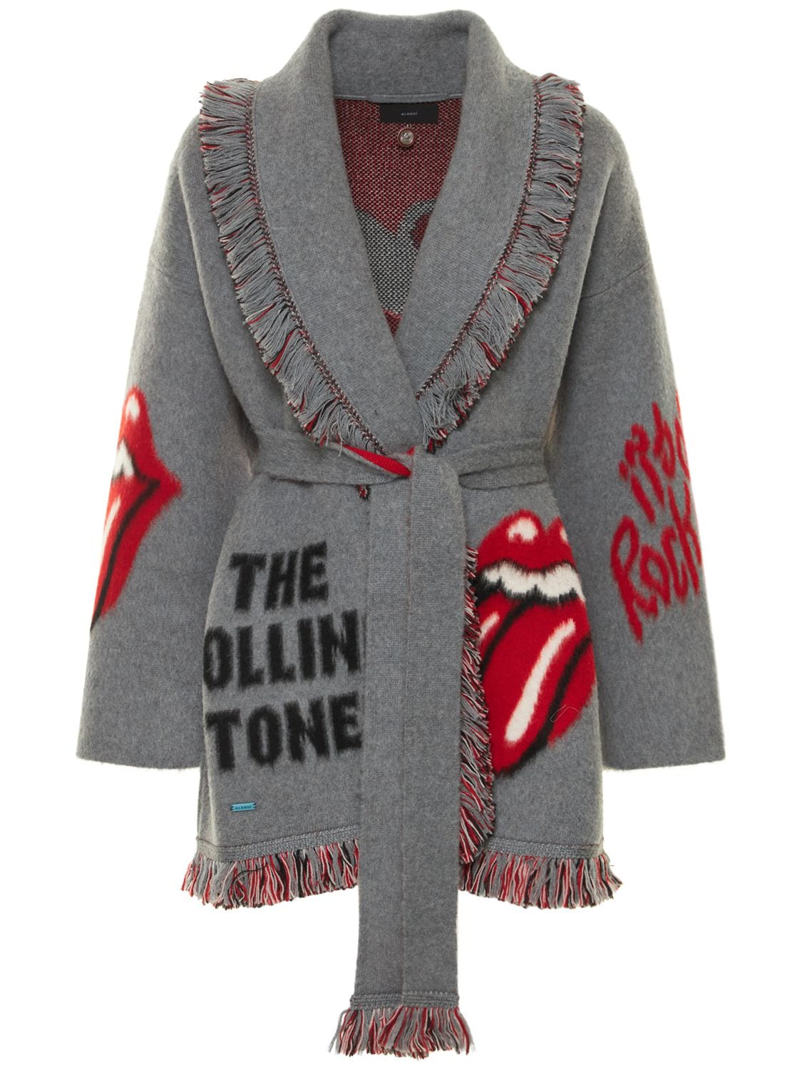 The Rolling Stones Brushed Wool Cardigan - ALANUI - Modalova