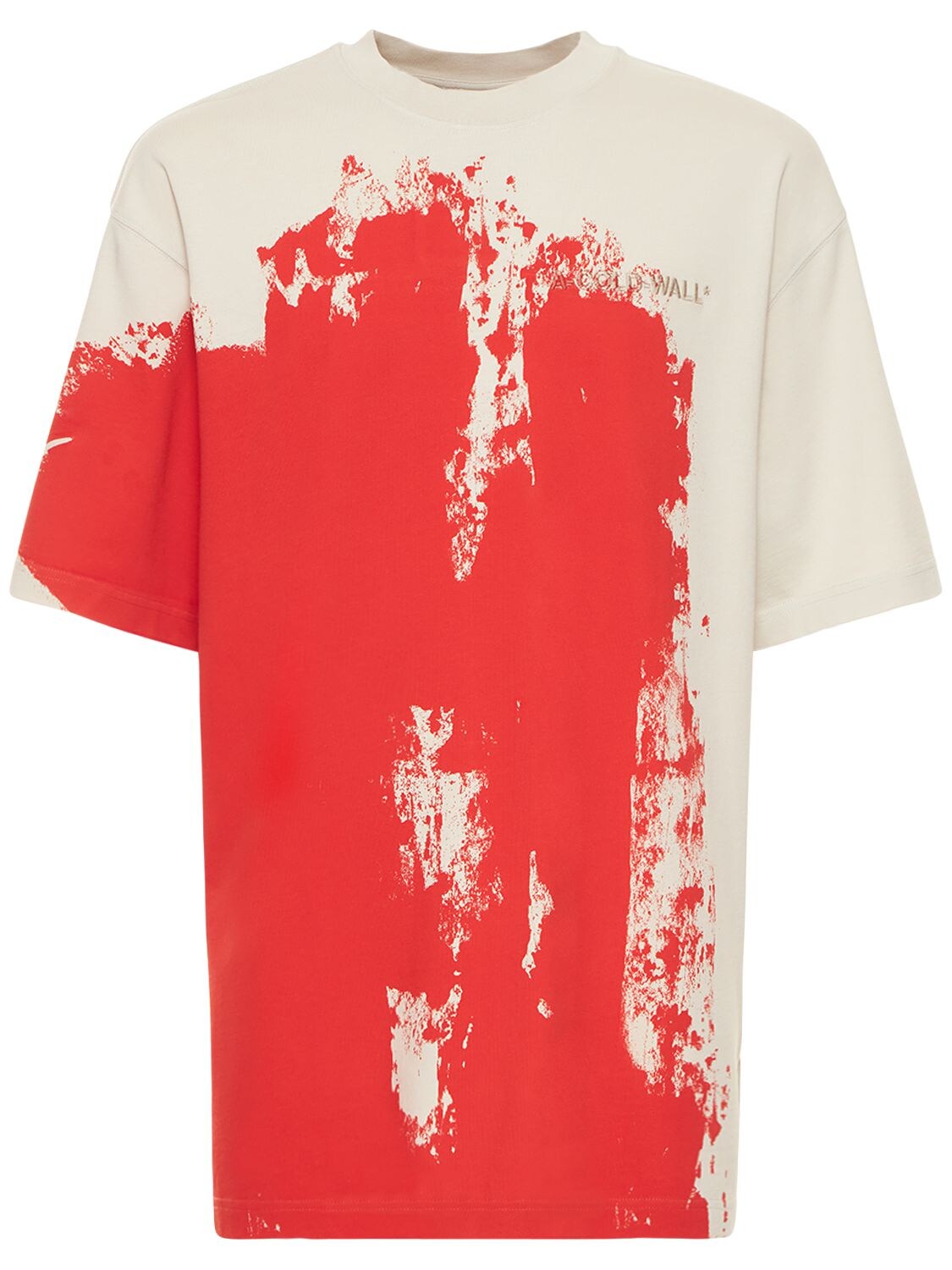 Hombre Camiseta De Jersey De Algodón Estampada / S - A-COLD-WALL* - Modalova