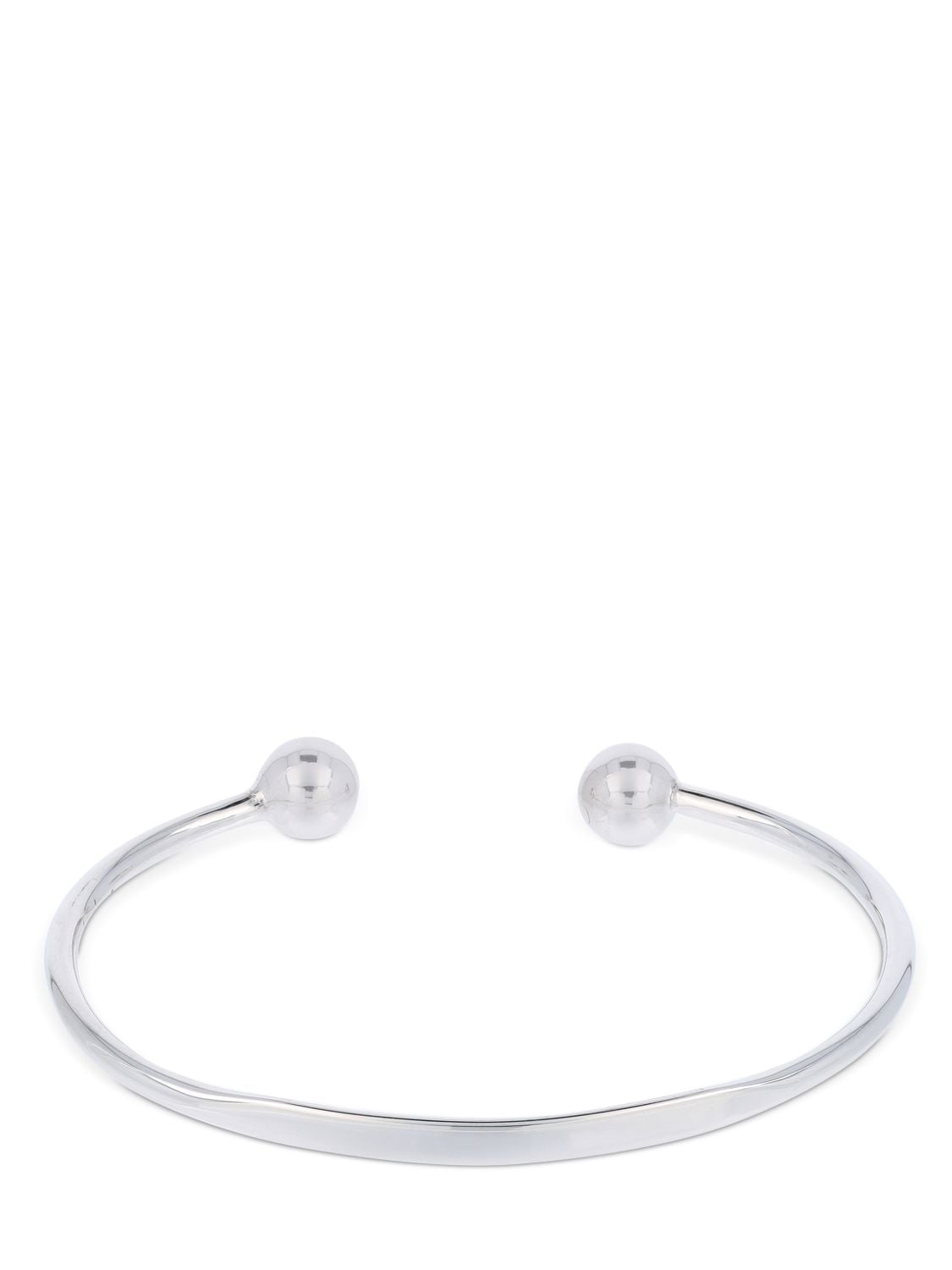 Plain Silver Cuff Bracelet - OTHER - Modalova
