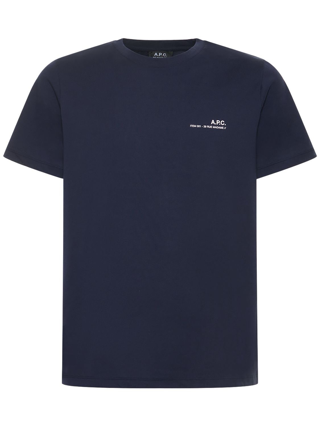 Hombre Camiseta De Jersey De Algodón Con Logo S - A.P.C. - Modalova