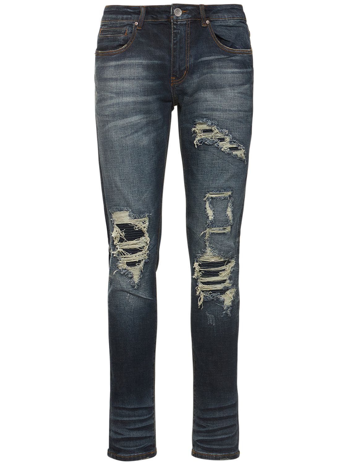 Slate Rip & Repair Standard Denim Jeans - EMBELLISH - Modalova