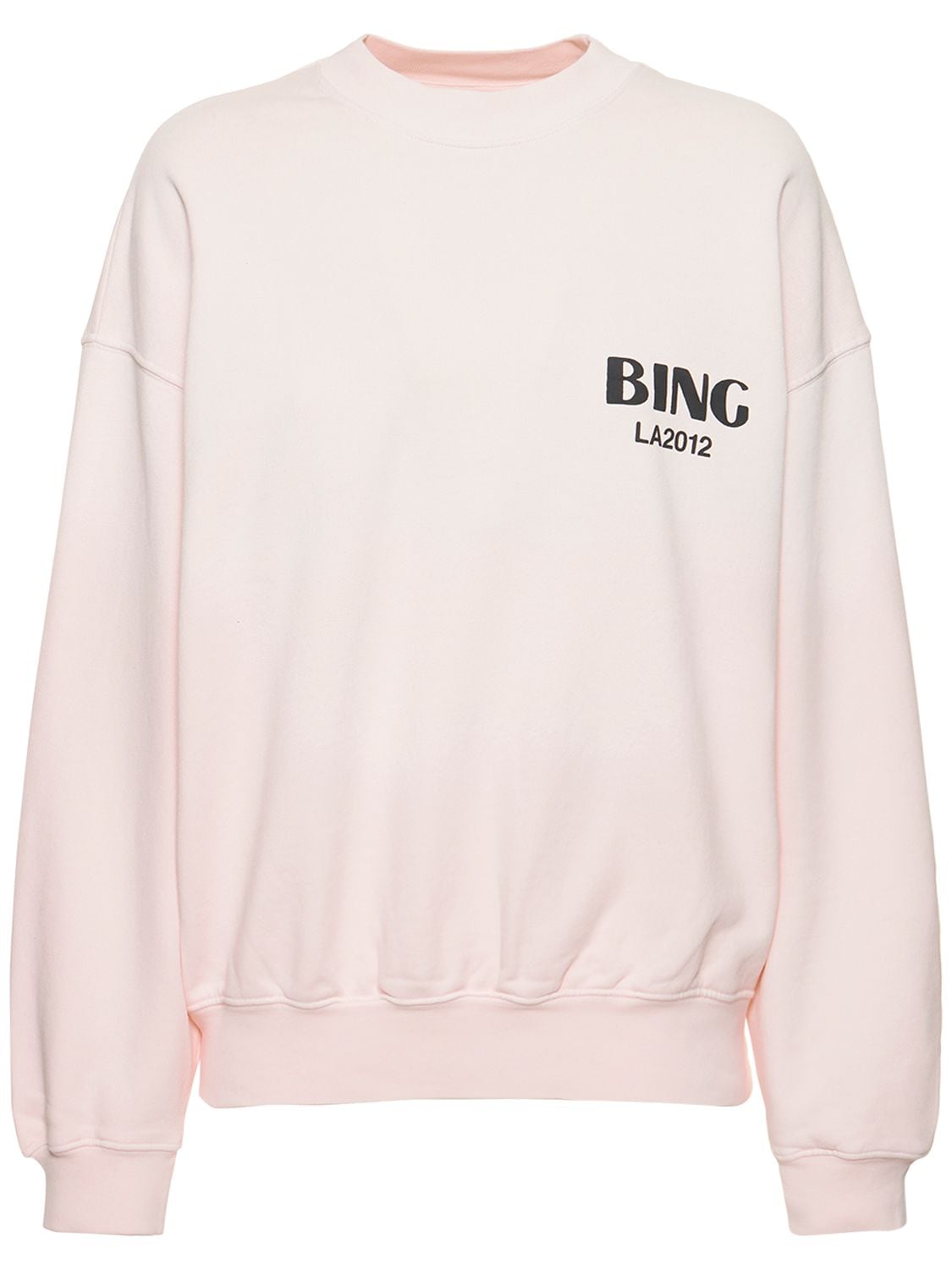 Jaci Logo Cotton Jersey Sweatshirt - ANINE BING - Modalova