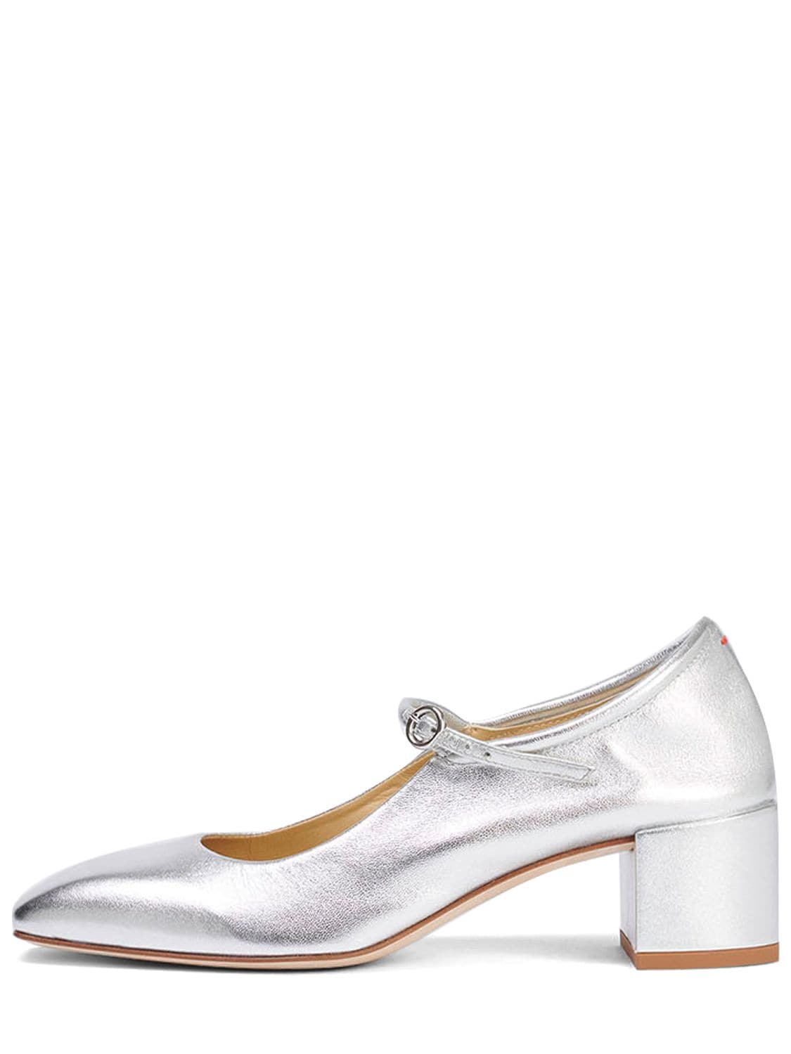 Mujer Zapatos De Tacón De Piel Laminada 45mm 35 - AEYDE - Modalova