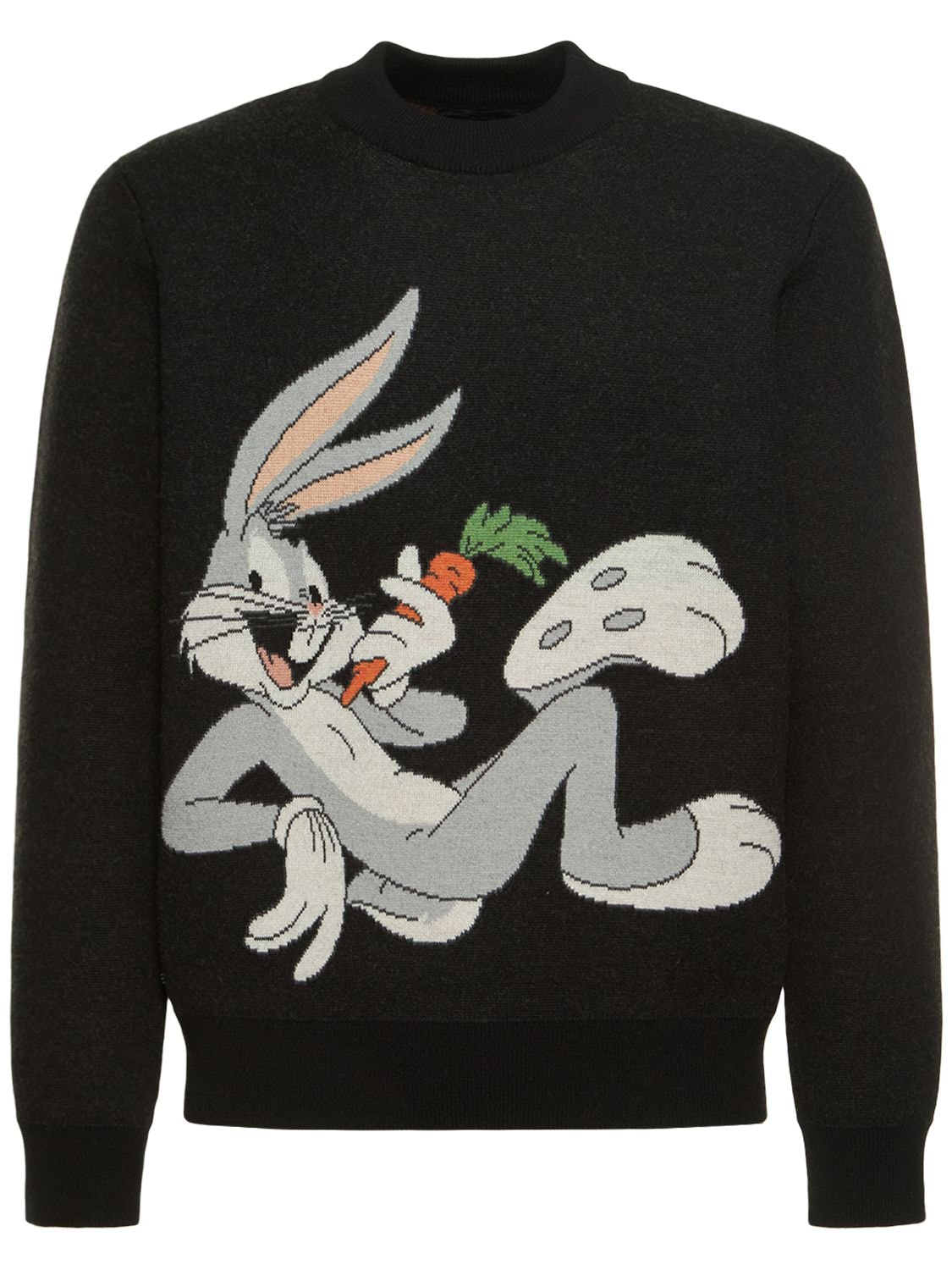 Bugs Bunny Wool Knit Crewneck Sweater - ALANUI - Modalova