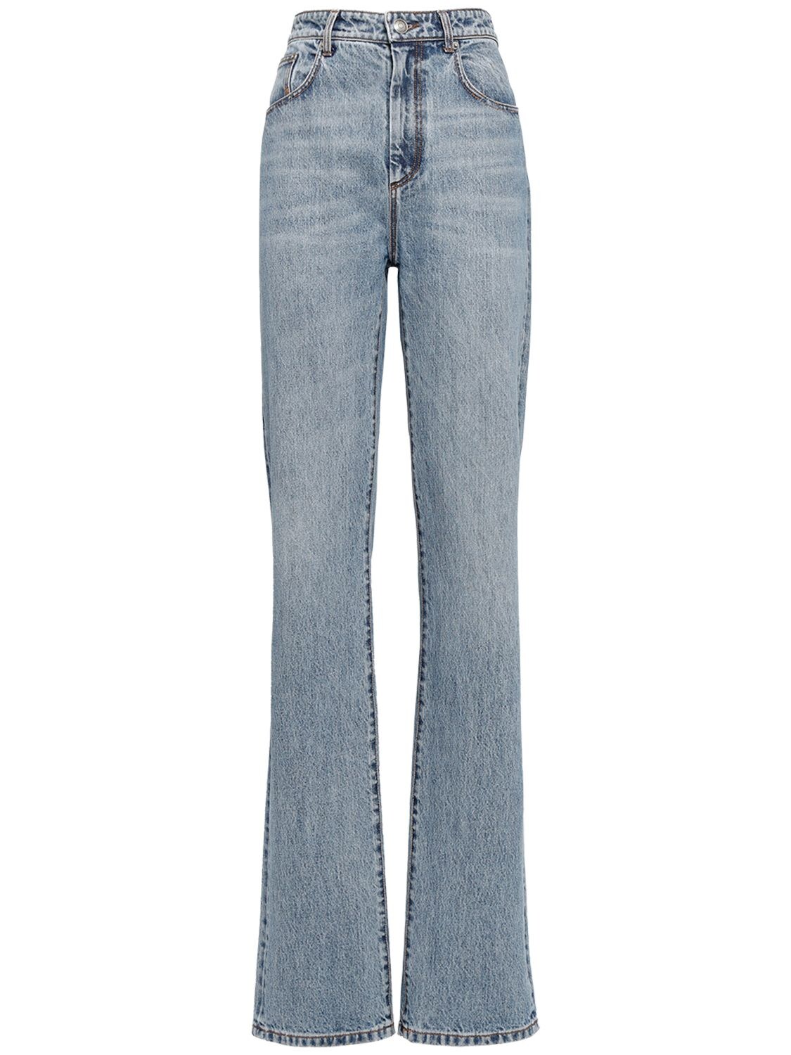 Mujer Jeans Rectos De Denim Con Cintura Baja 24 - SPORTMAX - Modalova