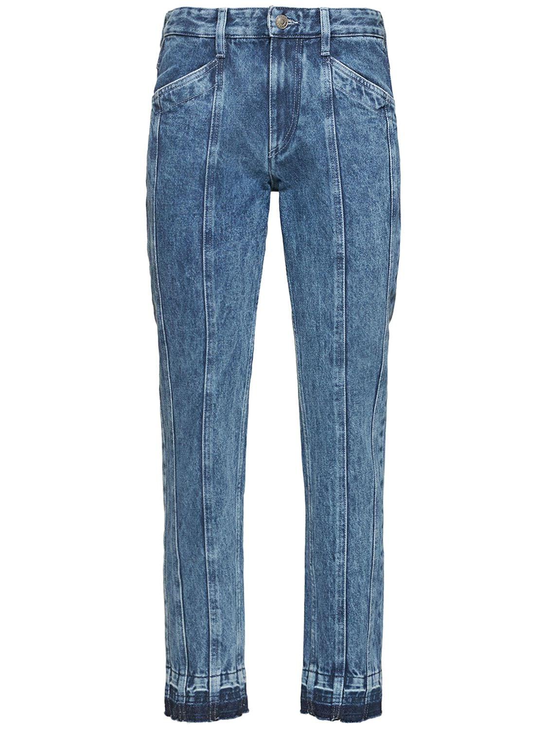 Mujer Jeans De Algodón 34 - ISABEL MARANT ÉTOILE - Modalova