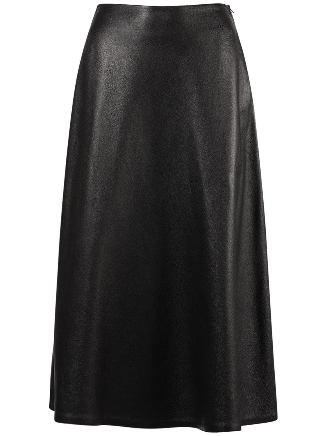 A-line Leather Skirt - BALENCIAGA - Modalova