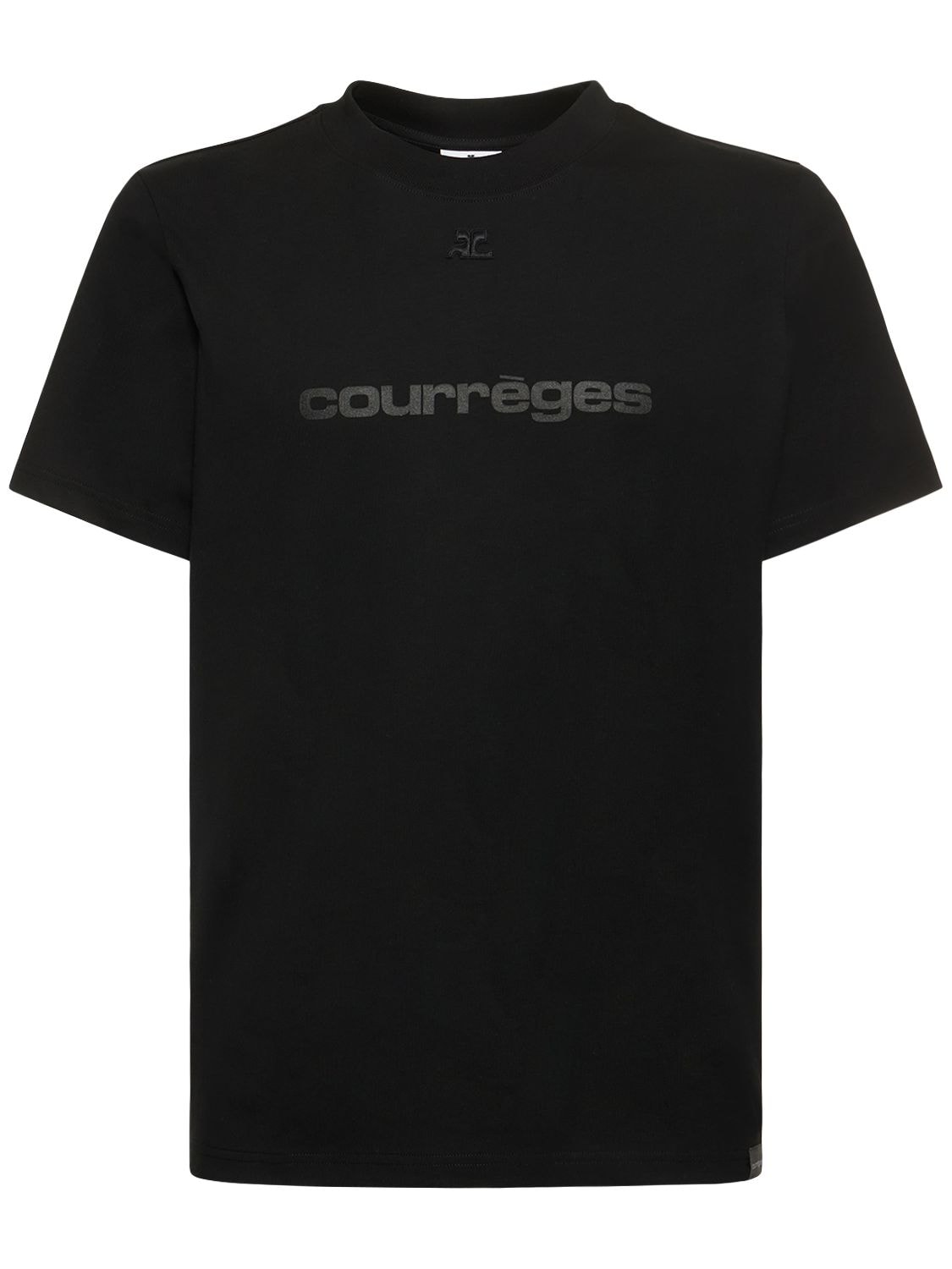 Hombre Camiseta Clásica De Algodón Con Logo Xs - COURREGES - Modalova
