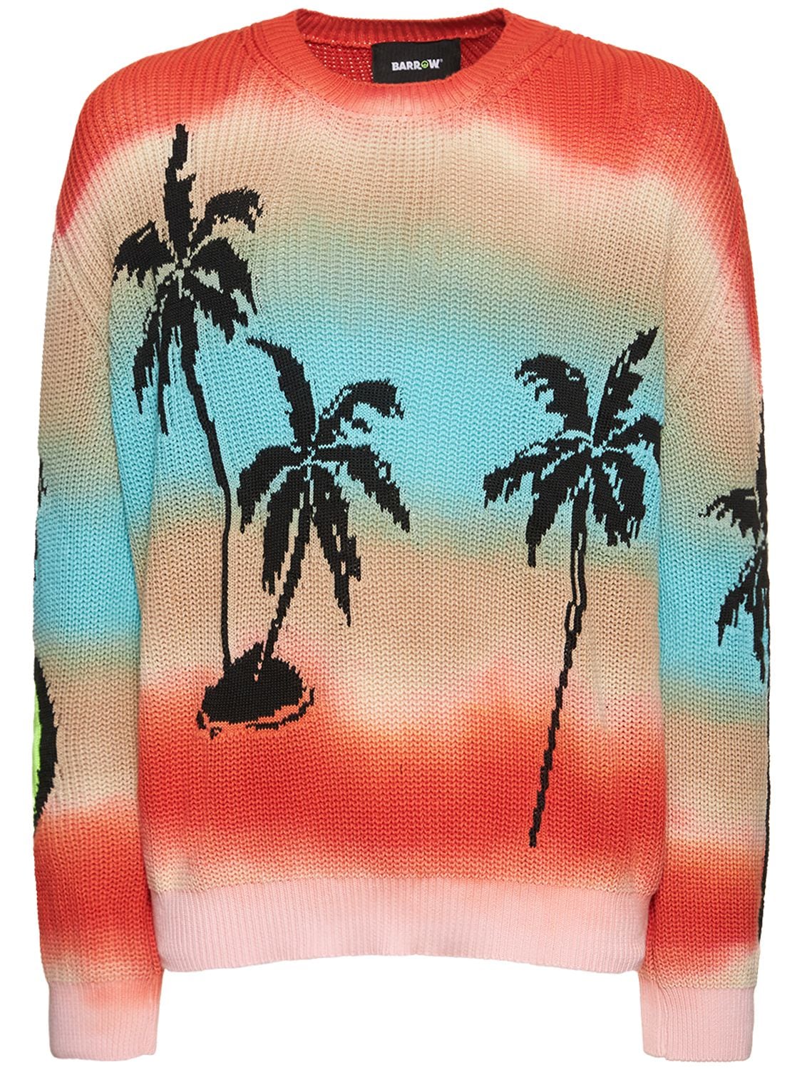 Palm Knit Sweater - BARROW - Modalova