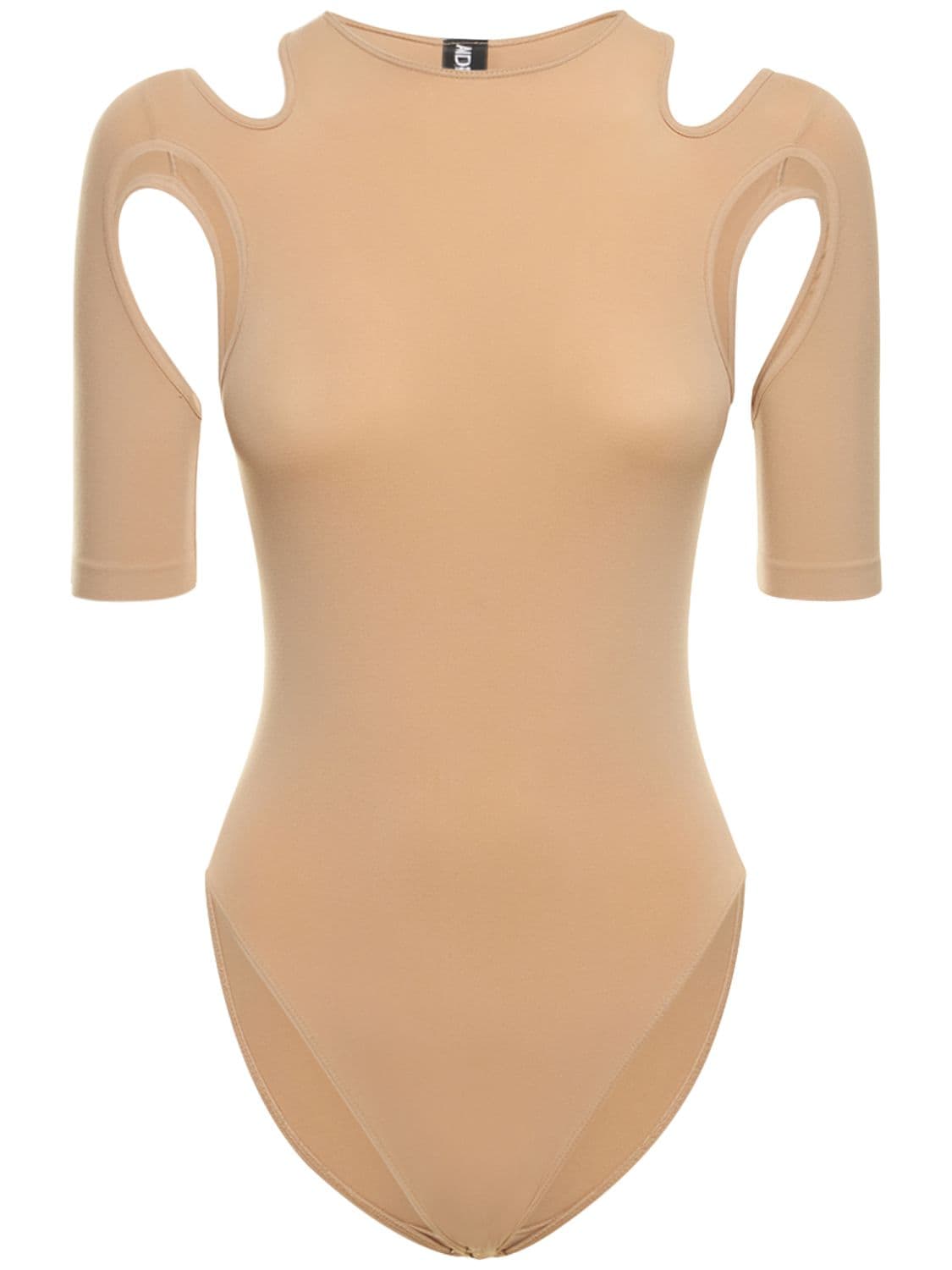 Sculpting Jersey Bodysuit W/cutouts - ANDREADAMO - Modalova