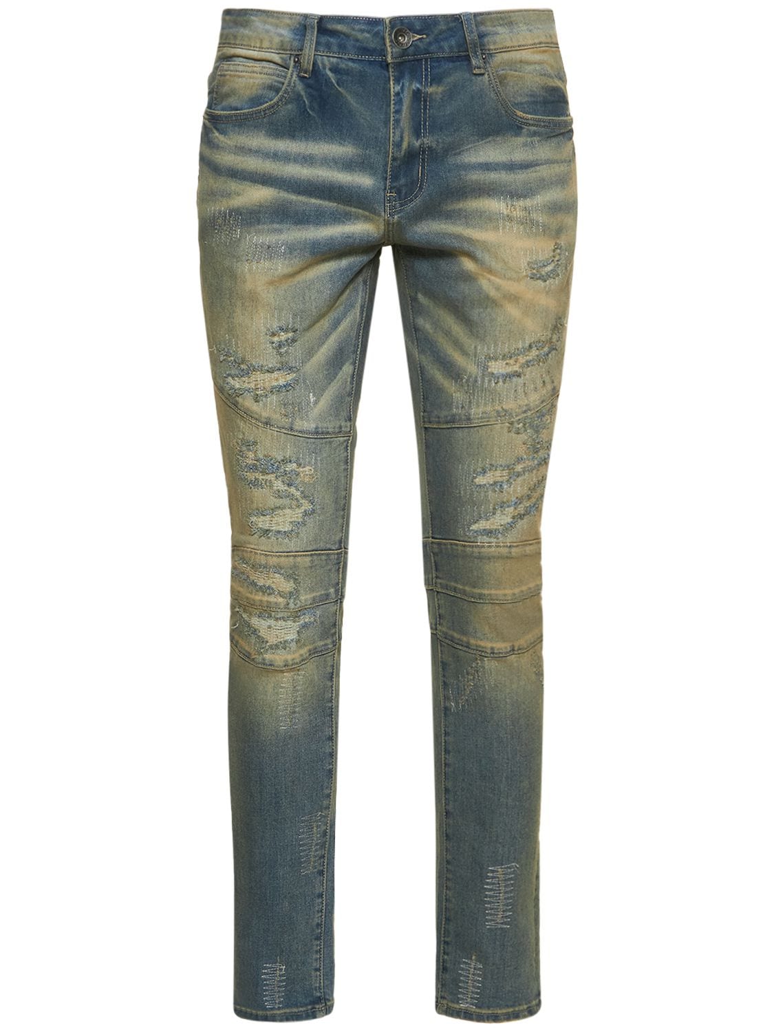 Hombre Jeans De Denim Desgastados 42 - CRYSP - Modalova