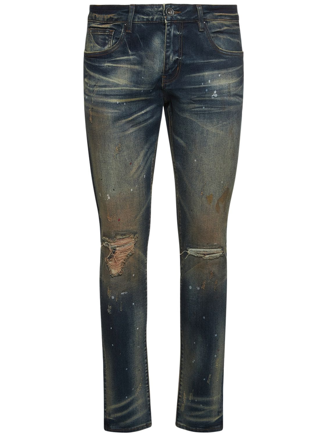 Atlantic Vintage Cotton Denim Jeans - CRYSP - Modalova