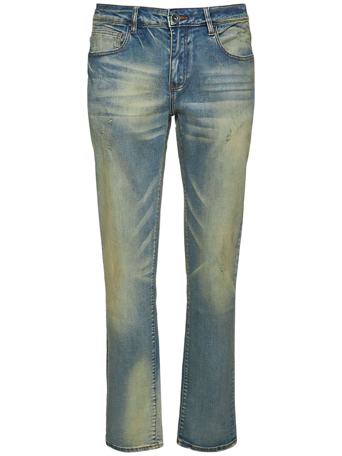 Pacific Sand Cotton Denim Jeans - CRYSP - Modalova