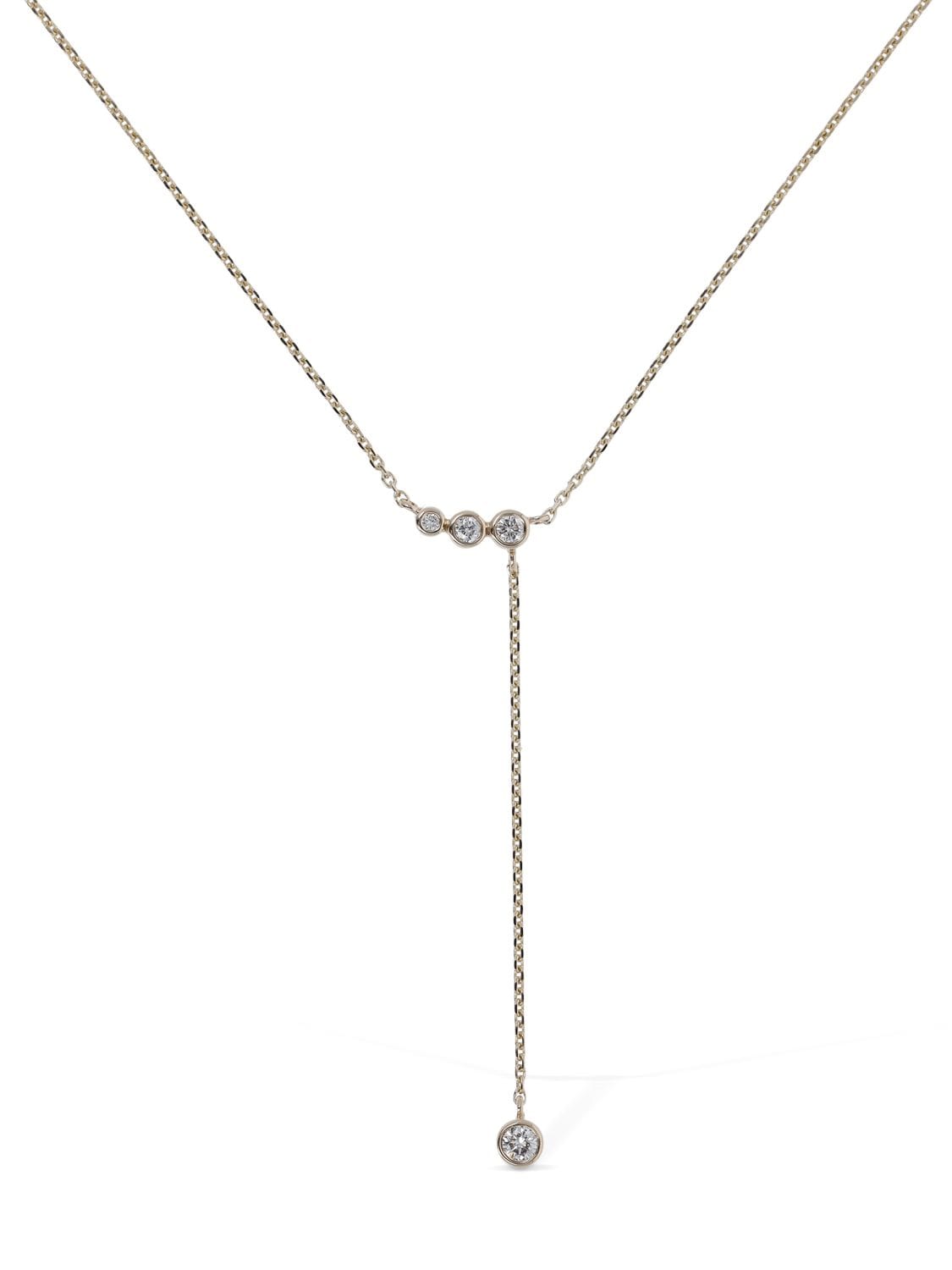Grace 14kt Gold & Diamond Necklace - MARIA BLACK - Modalova