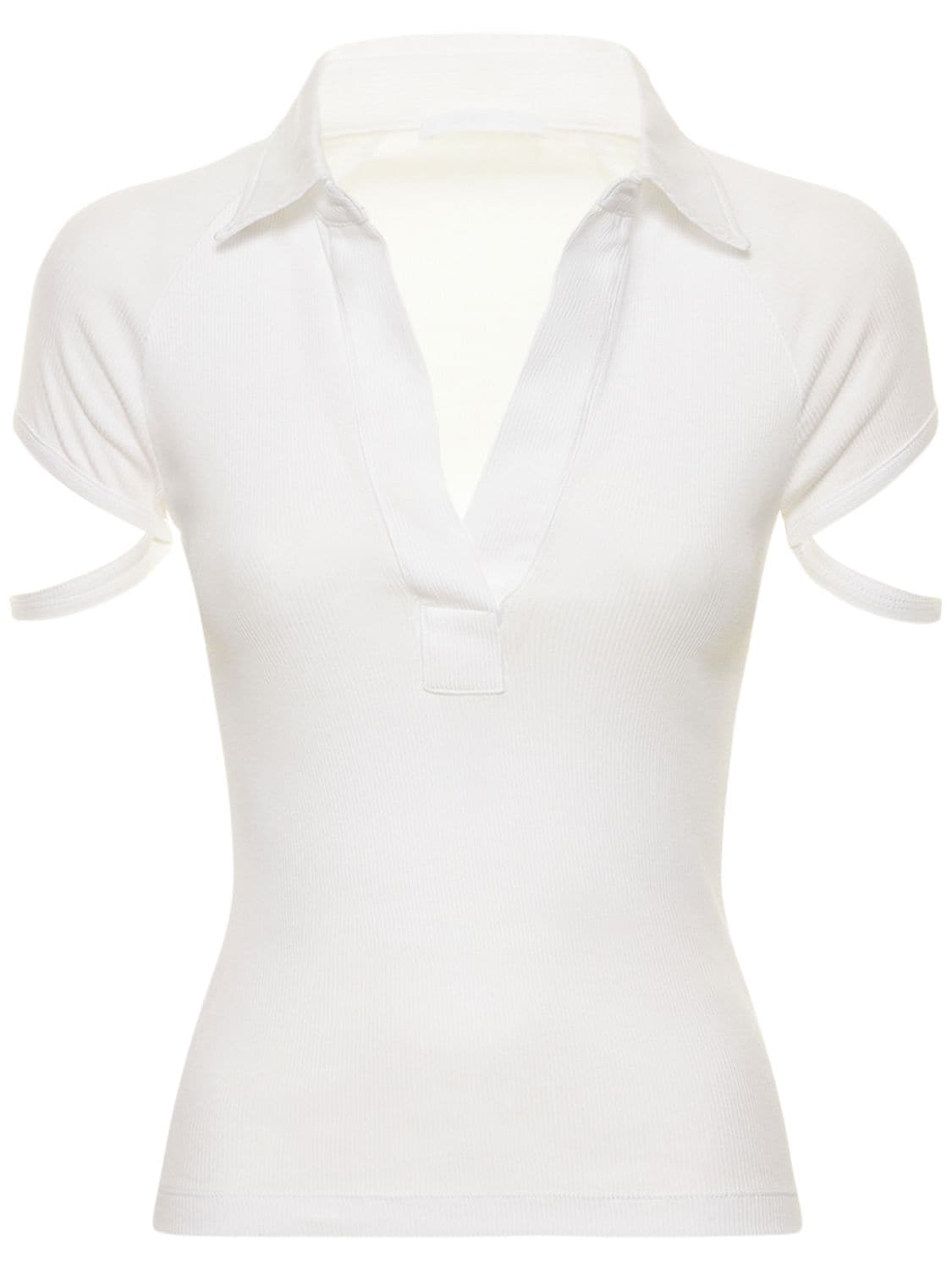 Short Sleeve Cotton T-shirt - HELMUT LANG - Modalova
