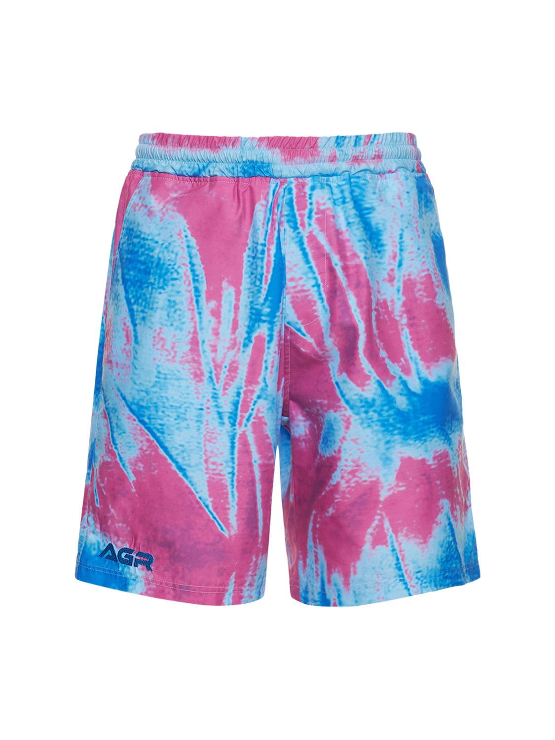 Printed Nylon Swim Shorts - AGR - Modalova