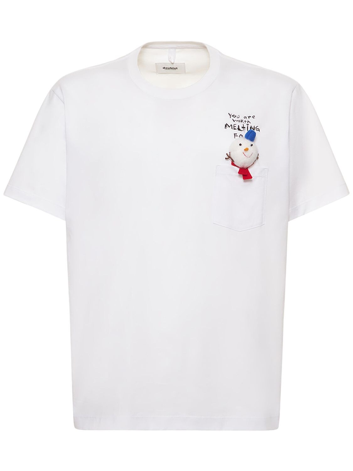 Snowman T-shirt - DOUBLET - Modalova