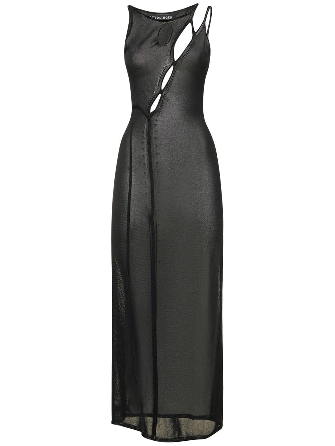 Stretch Viscose Knit Maxi Cutout Dress - OTTOLINGER - Modalova