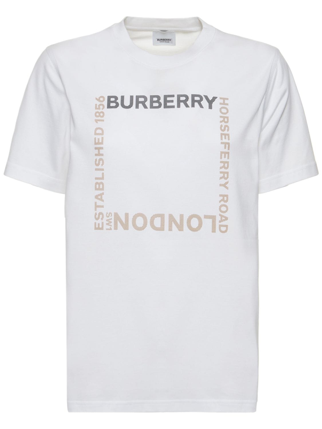 T-shirt Margot Bby In Jersey Con Logo - BURBERRY - Modalova