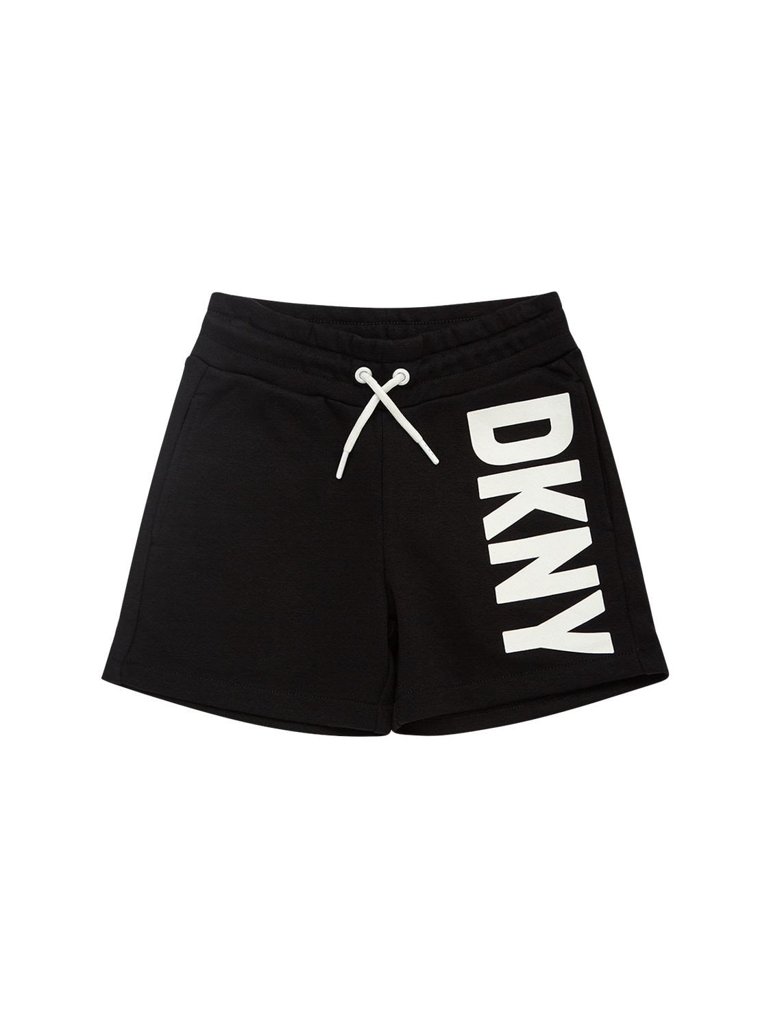 Shorts In Felpa Con Logo - DKNY - Modalova
