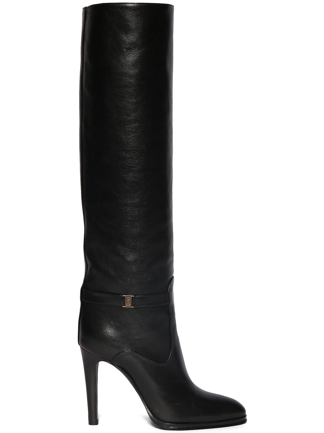 Mm Diane Leather Boots - SAINT LAURENT - Modalova