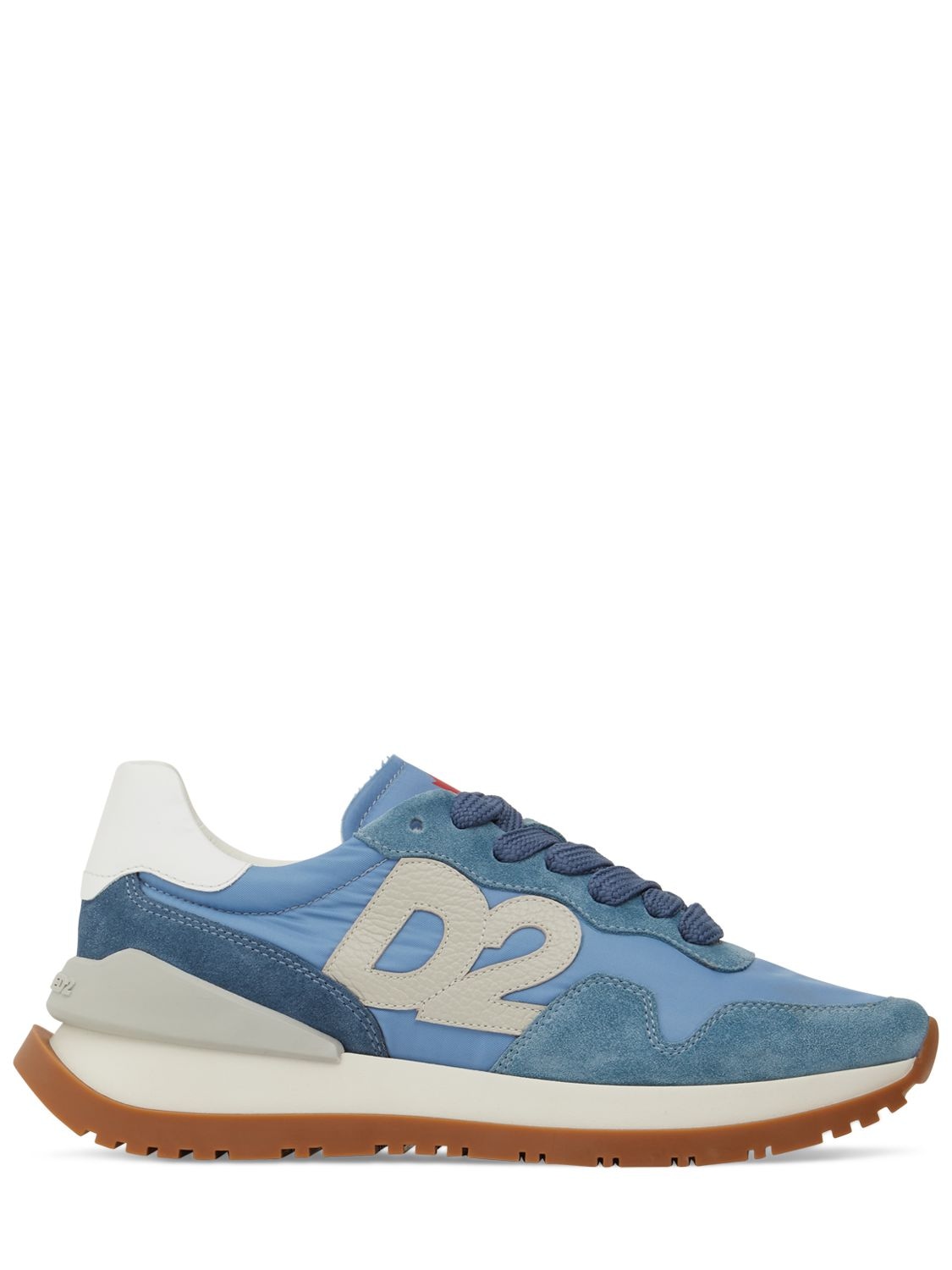 Running Leather Low Top Sneakers - DSQUARED2 - Modalova