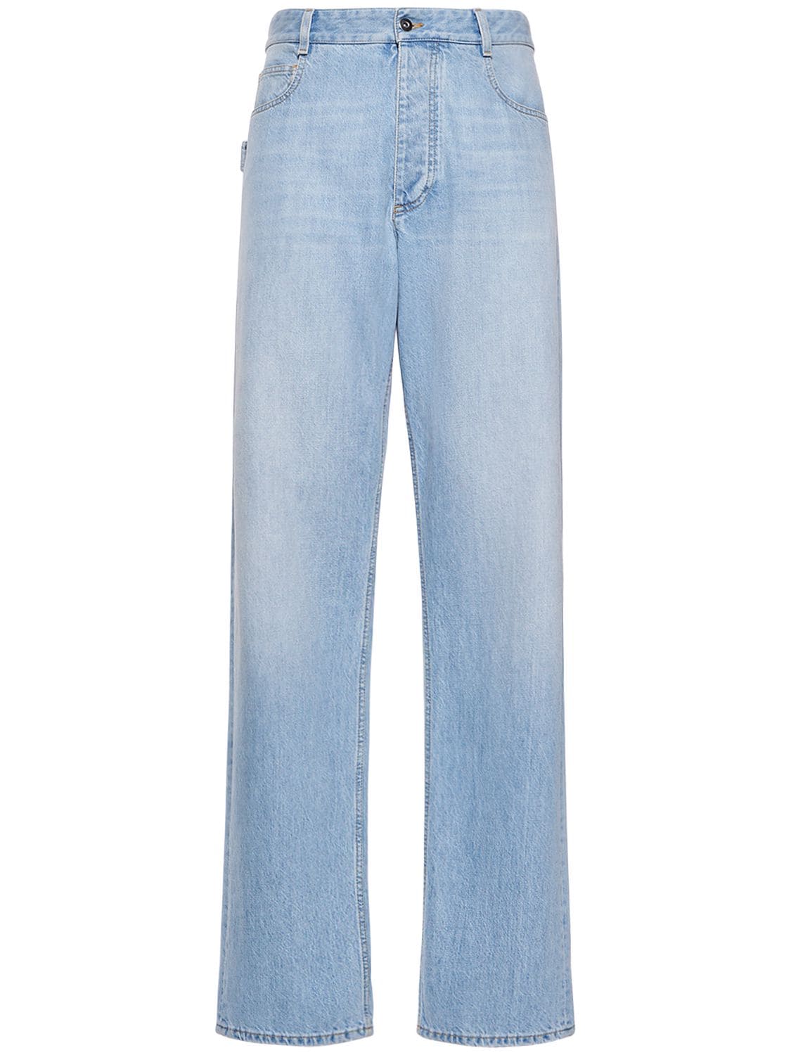 Vintage-jeans Aus Baumwolldenim Mit Weitem Bein - BOTTEGA VENETA - Modalova